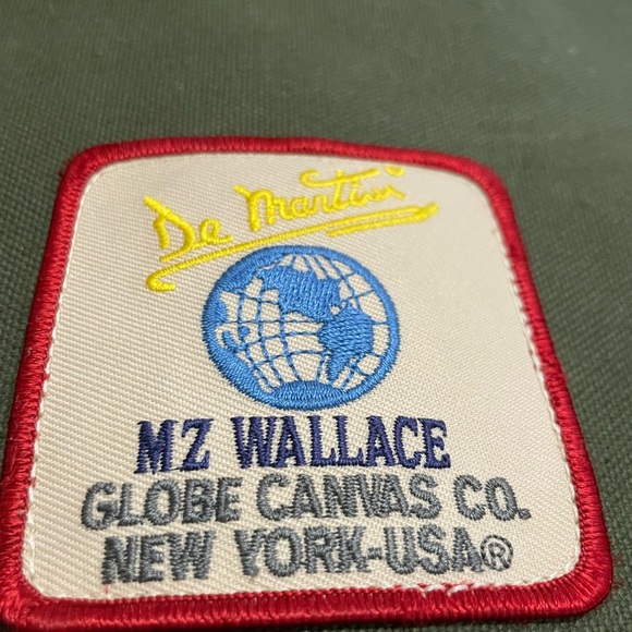 MZ Wallace EUC Loden Green Canvas Messenger/Laptop Bicycle Bag-Unisex -Well Made - Picture 9 of 15